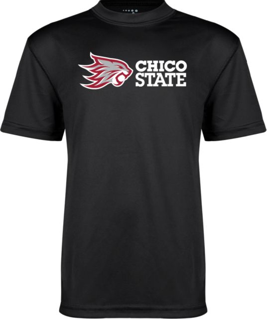 Chico State Youth Performance Tee Chico State Horizontal Mark - ONLINE ONLY