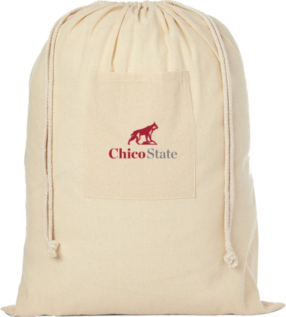 Chico State Natural Cotton Laundry Bag Chico State Informal Primary Lockup - ONLINE ONLY