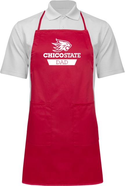 Chico State Full Length Apron Chico State Dad - ONLINE ONLY