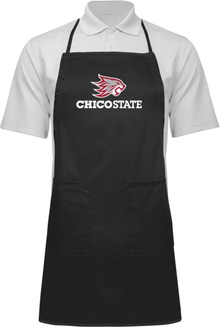 Chico State Full Length Apron Chico State Primary Mark - ONLINE ONLY