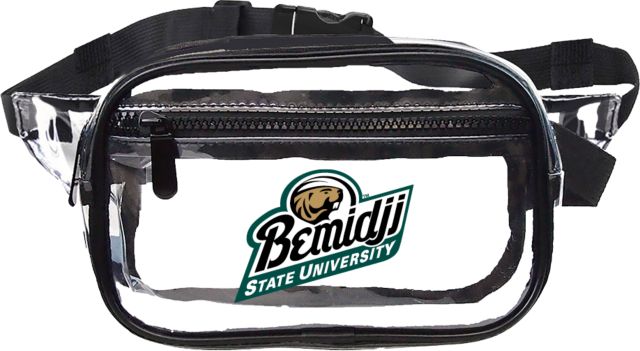 Bemidji State Clear Fanny Pack Bemidji State University Script - ONLINE ONLY