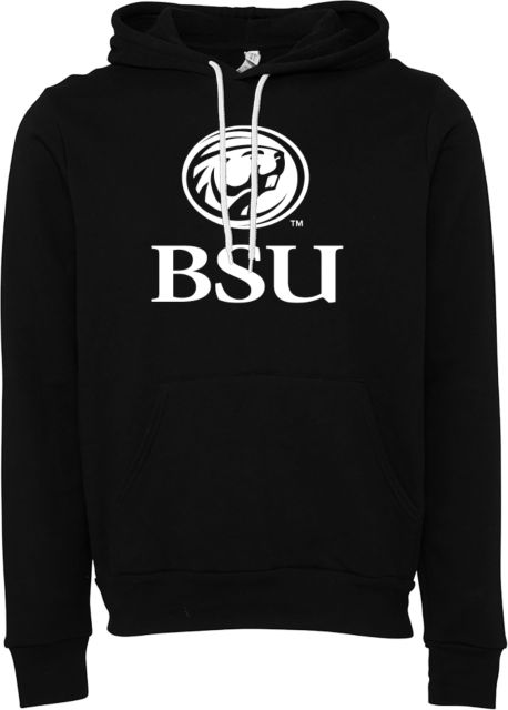 Bemidji State Bella + Canvas Fleece Hood BSU Beaver - ONLINE ONLY