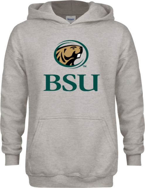 Bemidji State Youth Fleece Hood BSU Beaver - ONLINE ONLY