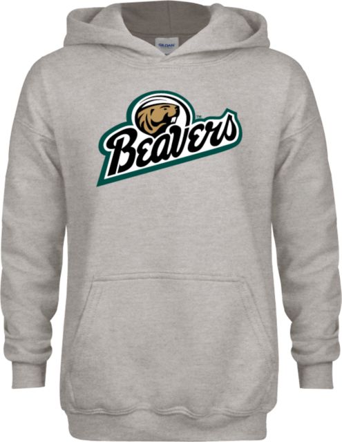 Bemidji State Youth Fleece Hood BSU Beavers Script - ONLINE ONLY