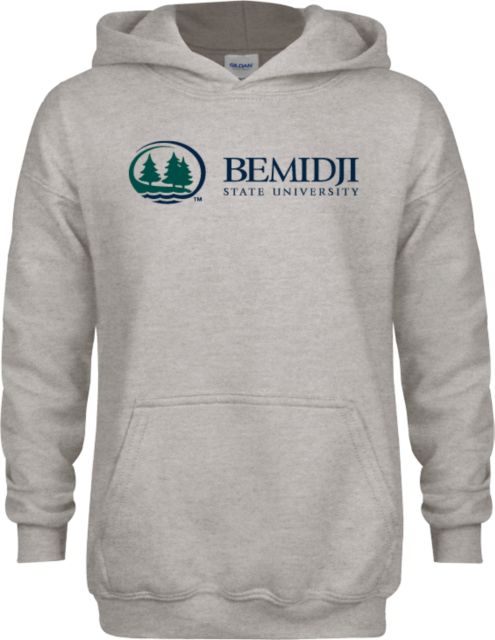 Bemidji State Youth Fleece Hood Bemidji State University - Wordmark Horizontal - ONLINE ONLY