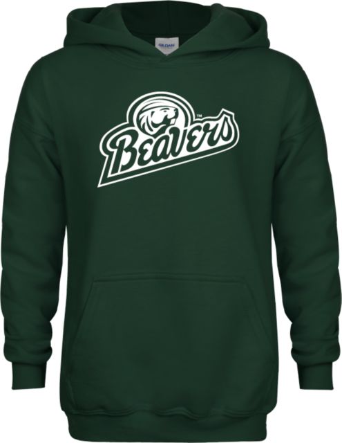 Bemidji State Youth Fleece Hoodie BSU Beavers Script - ONLINE ONLY