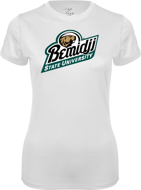 Bemidji State Womens Performance Tee Bemidji State University Script - ONLINE ONLY