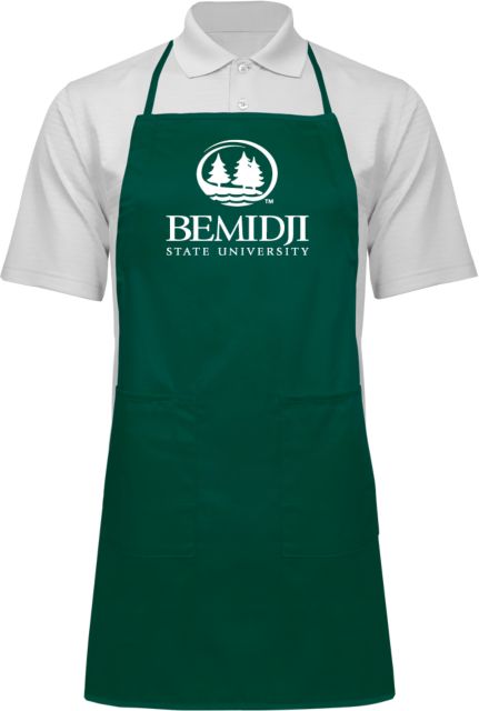 Bemidji State Full Length Apron Bemidji State University - Wordmark Stacked - ONLINE ONLY