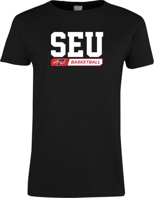 Southeastern Ladies T Shirt Basketball Design - ONLINE ONLY
