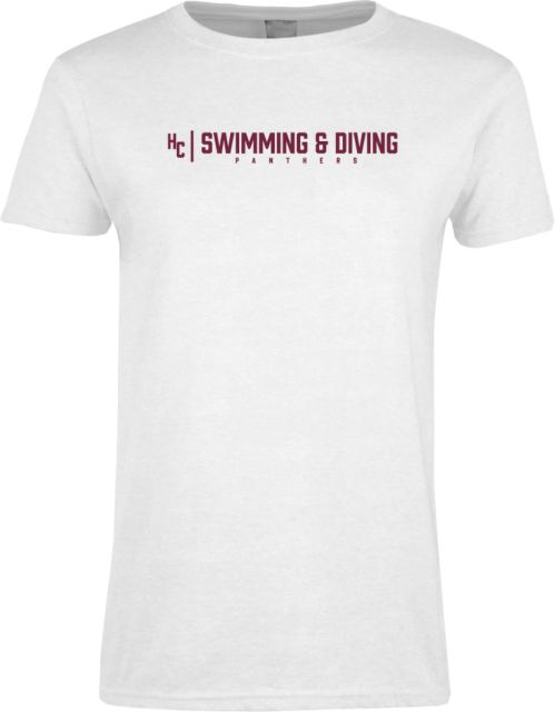 Hartnell Womens Short Sleeve Tee HC Swimming and Diving - ONLINE ONLY