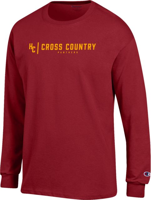 Hartnell Champion Long Sleeve T Shirt HC Cross Country - ONLINE ONLY