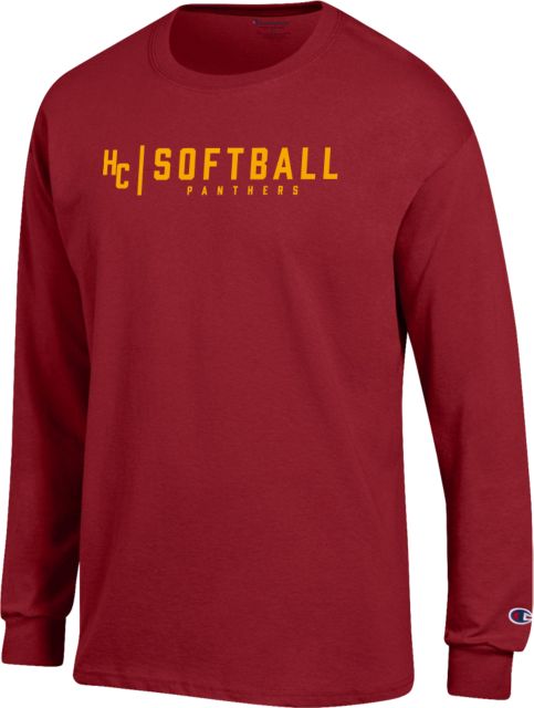 Hartnell Champion Long Sleeve T Shirt HC Softball - ONLINE ONLY