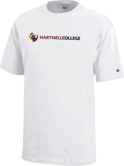Hartnell Youth Champion Short Sleeve Tee Horizontal Mark - ONLINE ONLY
