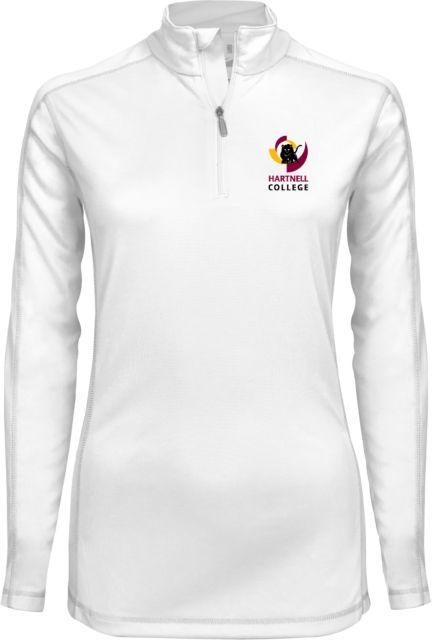 Hartnell Womens Syntrel Interlock 1/4 Zip Hartnell Vertical - ONLINE ONLY
