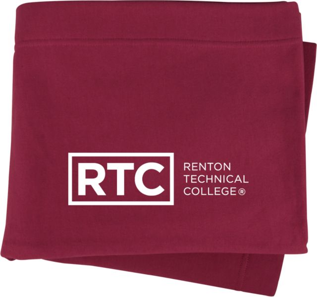 Renton Sweatshirt Blanket Renton Technical College - ONLINE ONLY