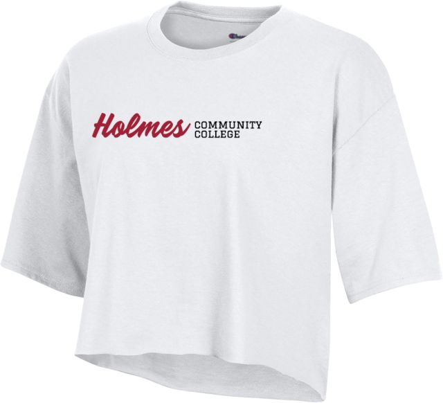 Holmes Champion Crop Tee Homes Community College Flat - ONLINE ONLY