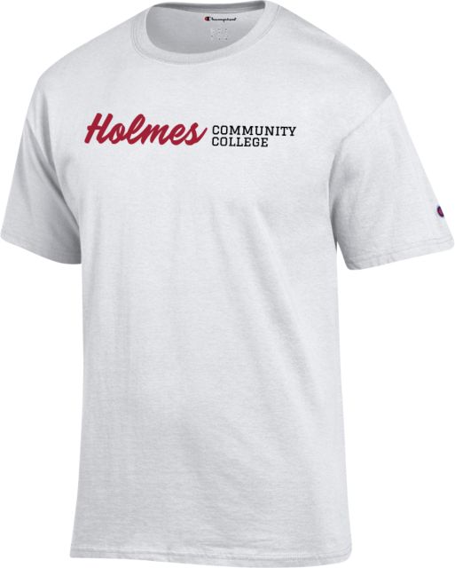 Holmes Champion T Shirt Homes Community College Flat - ONLINE ONLY