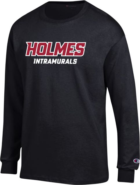 Holmes Champion Long Sleeve T Shirt Holmes Intramurals - ONLINE ONLY