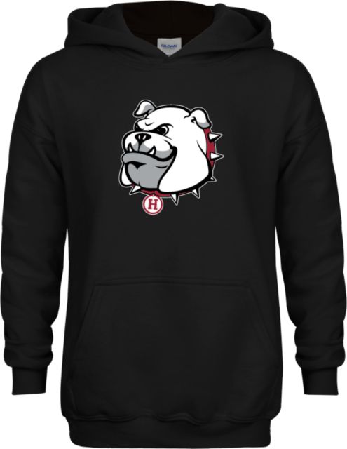 Holmes Youth Fleece Hoodie Holmes Community College Bulldog Head - ONLINE ONLY