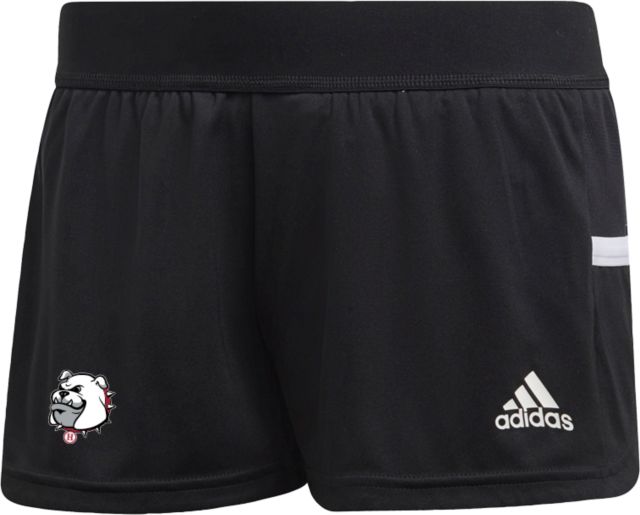 Holmes Adidas Womens Split Short Holmes Community College Bulldog Head - ONLINE ONLY