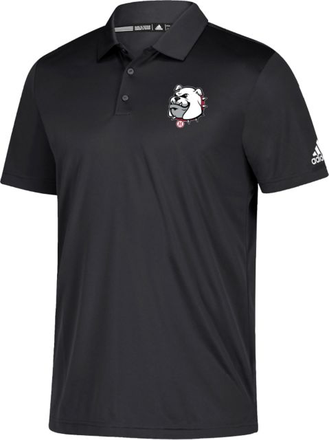 Holmes Adidas Grind Polo Holmes Community College Bulldog Head - ONLINE ONLY