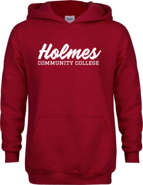 Holmes Youth Fleece Hoodie Holmes Community College Stacked - ONLINE ONLY