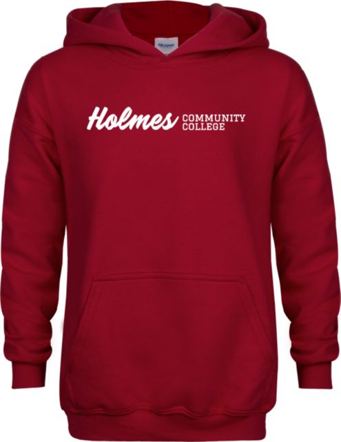 Holmes Youth Fleece Hoodie Homes Community College Flat - ONLINE ONLY