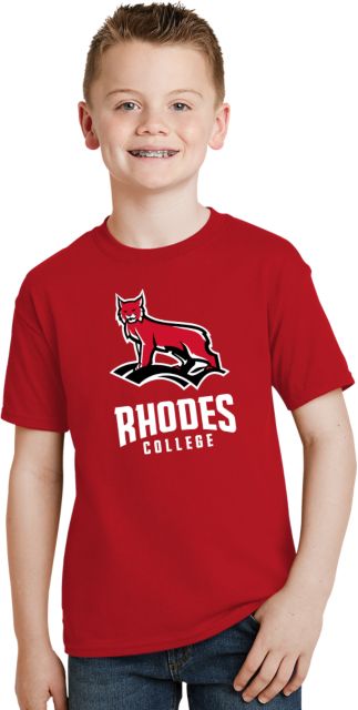 Rhodes Youth Red T Shirt Lynx and Bridge - ONLINE ONLY