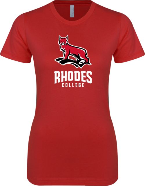 Rhodes Next Level Womens Red Boyfriend Tee Lynx and Bridge - ONLINE ONLY