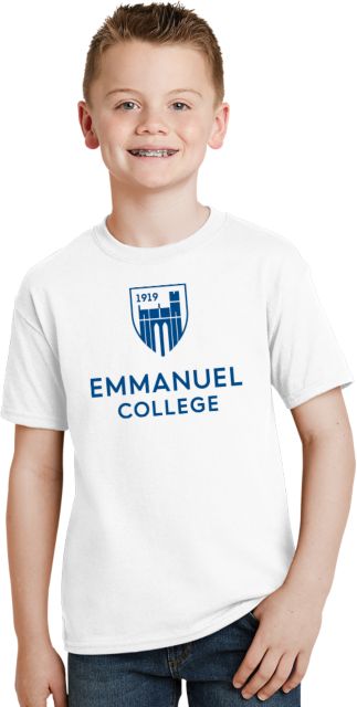 Emmanuel Youth T Shirt Institutional Mark Vertical - ONLINE ONLY