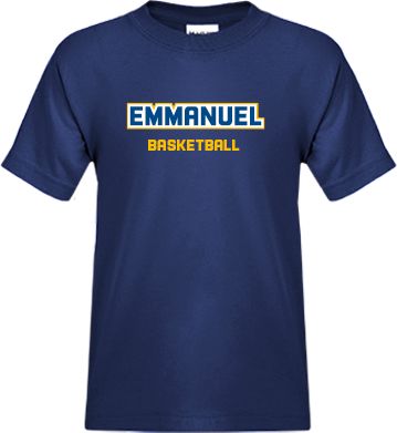 Emmanuel Youth T Shirt Basketball - ONLINE ONLY