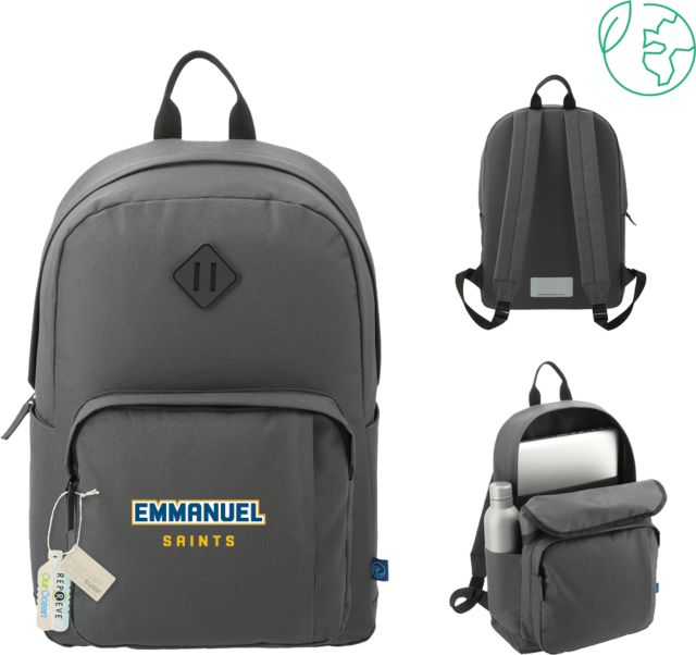 Emmanuel Repreve Ocean Everyday Computer Backpack Secondary Mark - ONLINE ONLY