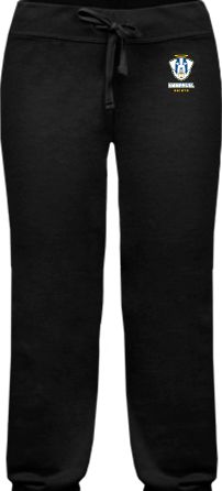Emmanuel ENZA Womens Banded Fleece Capri Primary Logo - ONLINE ONLY