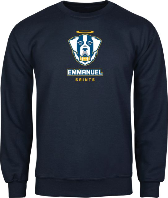 Emmanuel Fleece Crew Primary Logo - ONLINE ONLY