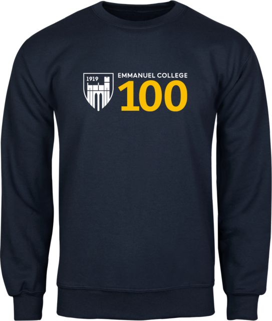 Emmanuel Fleece Crew Emmanuel College 100 - ONLINE ONLY