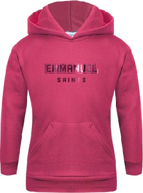 Emmanuel Youth Fleece Hoodie Secondary Mark - ONLINE ONLY