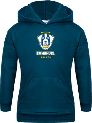 Emmanuel Youth Fleece Hoodie Primary Logo - ONLINE ONLY
