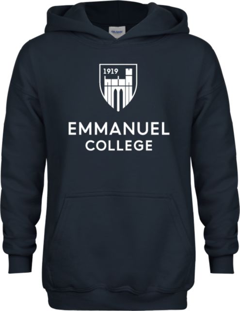 Emmanuel Youth Fleece Hoodie Institutional Mark Vertical - ONLINE ONLY