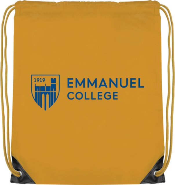 Emmanuel Drawstring Backpack Institutional Mark Horizontal - ONLINE ONLY