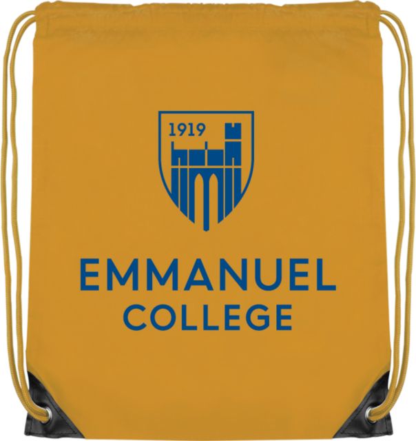 Emmanuel Drawstring Backpack Institutional Mark Vertical - ONLINE ONLY