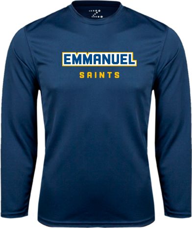 Emmanuel Performance Long Sleeve Shirt Secondary Mark - ONLINE ONLY