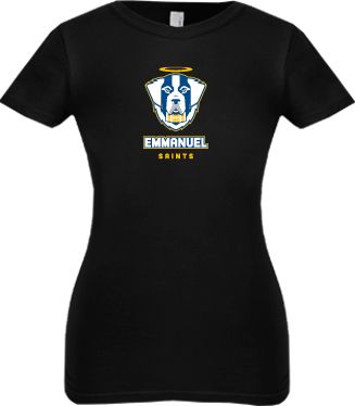 Emmanuel Next Level Girls Fashion Fit T Shirt Primary Logo - ONLINE ONLY