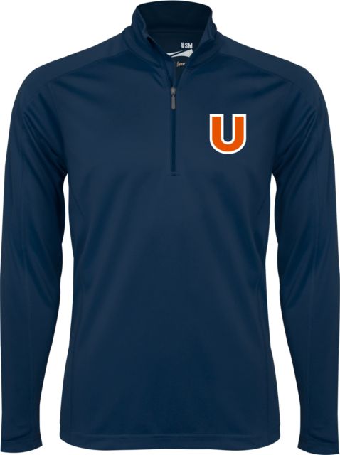 Utica Syntrel Interlock 1/4 Zip Utica University Athletic U - ONLINE ONLY