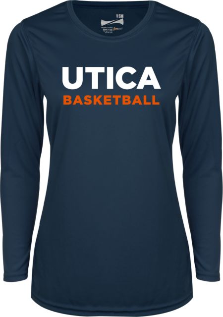 Utica Womens Performance Long Sleeve Shirt Utica Basketball - ONLINE ONLY