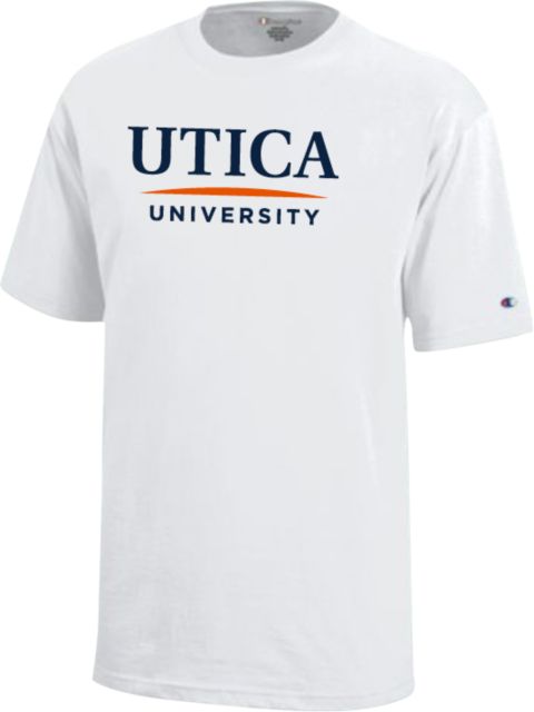 Utica Youth Champion Short Sleeve Tee Utica University - Insitutional Mark - ONLINE ONLY