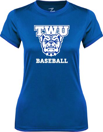 Tennessee Wesleyan Ladies Syntrel Performance Tee Baseball - ONLINE ONLY