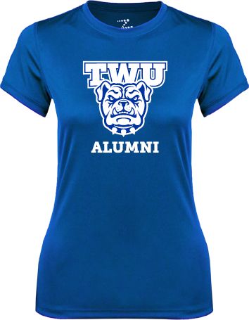 Tennessee Wesleyan Ladies Syntrel Performance Tee Alumni - ONLINE ONLY
