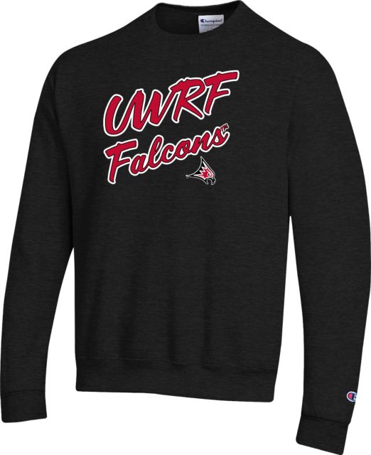 Wisconsin River Falls Champion Fleece Crew UWRF Falcons Script - ONLINE ONLY