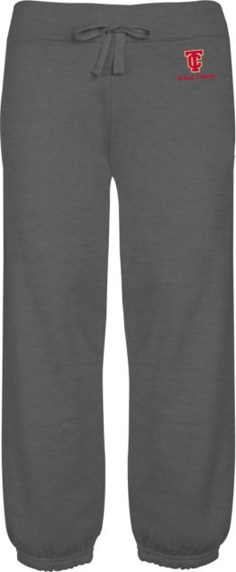 Triton ENZA Womens Banded Fleece Capri Triton College Primary Wordmark Stacked - ONLINE ONLY