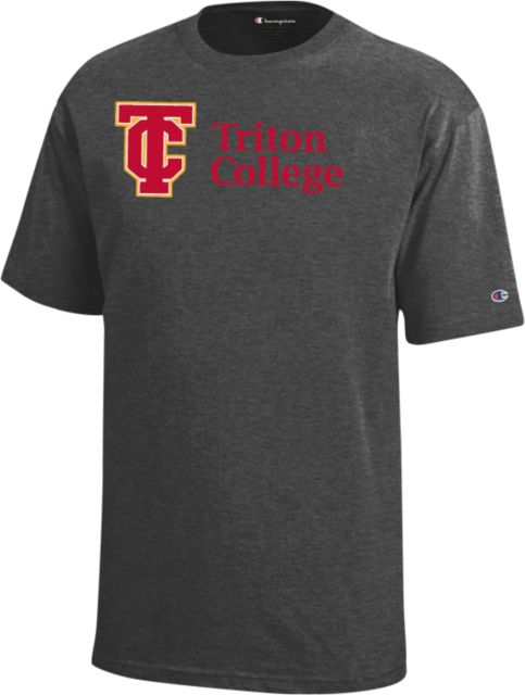 Triton Champion Youth Short Sleeve Tee Triton College Primary Wordmark - ONLINE ONLY